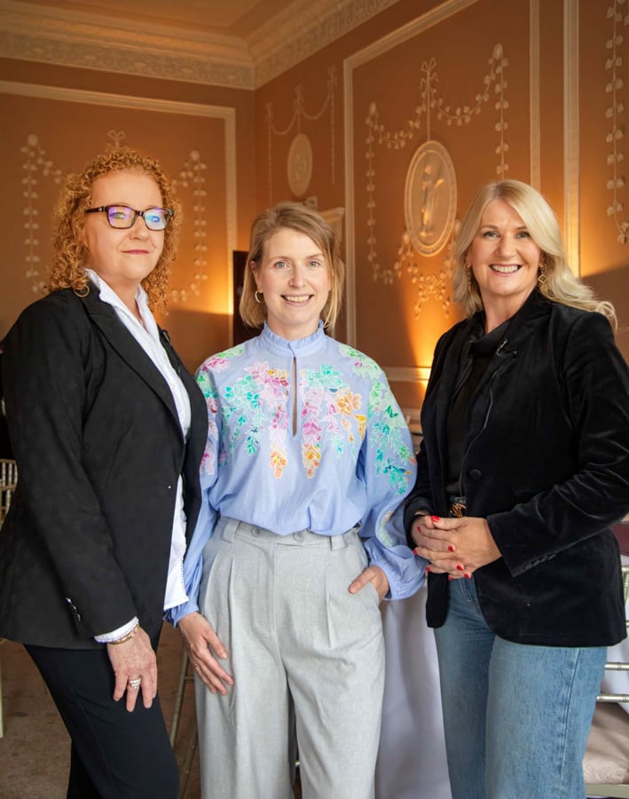 Sinead Fitzmaurice, Fitzmaurice Finance Ltd, Mary Jane Mulrooney, Career and Executive Coach and Caroline Dunlea, CEO Core Optimisation